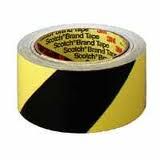 Tape, Black/Yellow stripes, 2